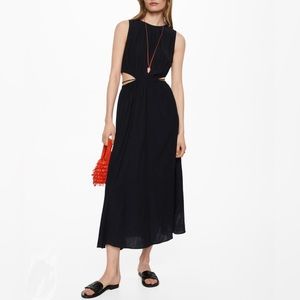 NWT! Mango Side Slit Dress